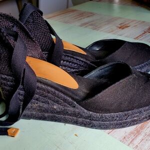 Espadrille sandles, vintage